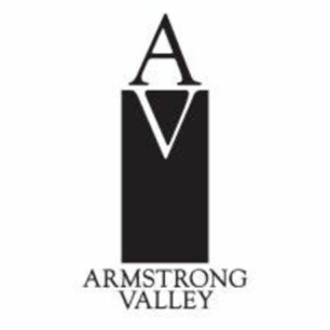 AV ARMSTRONG VALLEY Logo (USPTO, 04.04.2011)