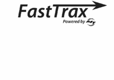 FASTTRAX POWERED BY AFF Logo (USPTO, 06/21/2011)