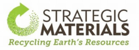 STRATEGIC MATERIALS RECYCLING EARTH'S RESOURCES Logo (USPTO, 09/27/2011)