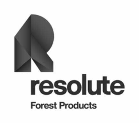 R RESOLUTE FOREST PRODUCTS Logo (USPTO, 10/10/2011)