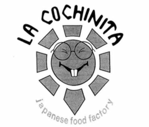 LA COCHINITA JAPANESE FOOD FACTORY Logo (USPTO, 24.02.2012)