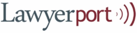 LAWYERPORT Logo (USPTO, 03.04.2012)