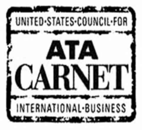 ATA CARNET UNITED · STATES · COUNCIL · FOR INTERNATIONAL · BUSINESS Logo (USPTO, 30.07.2012)