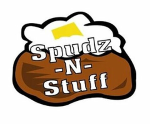 SPUDZ-N-STUFF Logo (USPTO, 25.09.2012)