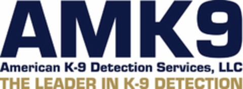 AMK9 AMERICAN K-9 DETECTION SERVICES, LLC THE LEADER IN K-9 DETECTION Logo (USPTO, 23.01.2013)