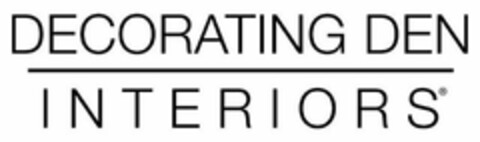 DECORATING DEN INTERIORS Logo (USPTO, 10/30/2013)