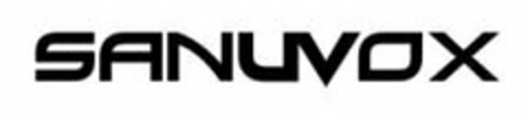 SANUVOX Logo (USPTO, 02.04.2014)