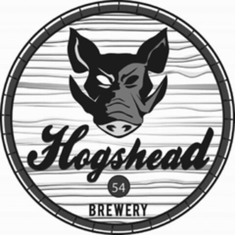 HOGSHEAD 54 BREWERY Logo (USPTO, 06/13/2014)