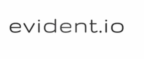 EVIDENT.IO Logo (USPTO, 09/25/2014)