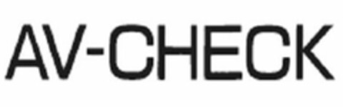 AV-CHECK Logo (USPTO, 19.02.2015)