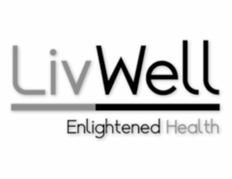 LIVWELL ENLIGHTENED HEALTH Logo (USPTO, 17.03.2015)