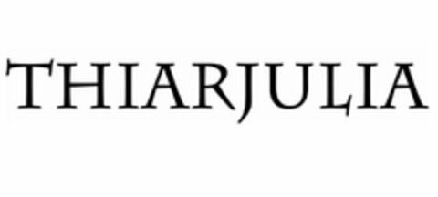 THIARJULIA Logo (USPTO, 05/25/2015)