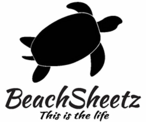 BEACHSHEETZ THIS IS THE LIFE Logo (USPTO, 28.05.2015)