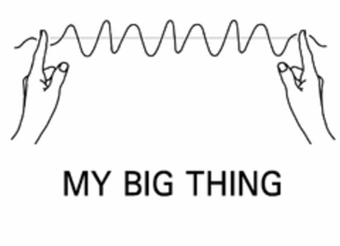 MY BIG THING Logo (USPTO, 07/27/2015)