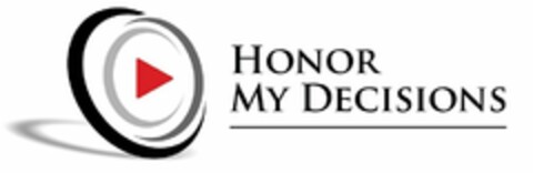 HONOR MY DECISIONS Logo (USPTO, 28.08.2015)