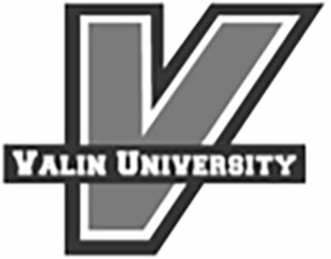 V VALIN UNIVERSITY Logo (USPTO, 11/04/2015)