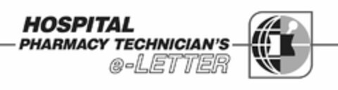 HOSPITAL PHARMACY TECHNICIAN'S LETTER Logo (USPTO, 23.11.2015)