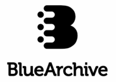 B BLUEARCHIVE Logo (USPTO, 26.04.2016)