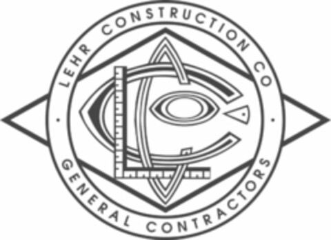 LCC LEHR CONSTRUCTION CO GENERAL CONTRACTORS Logo (USPTO, 18.08.2016)