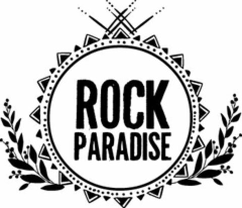 ROCK PARADISE Logo (USPTO, 08/18/2016)