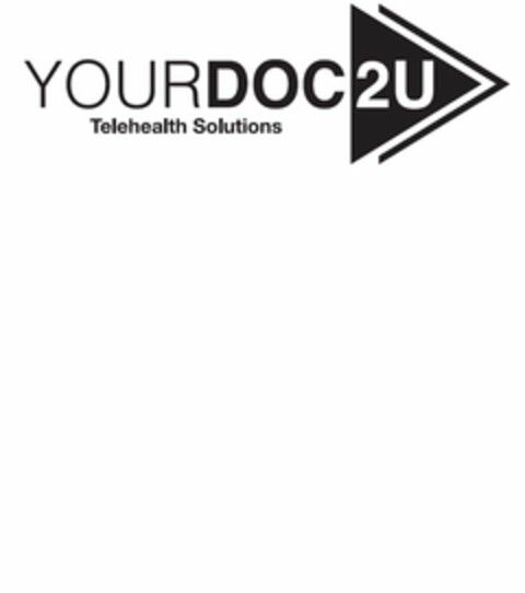 YOURDOC2U TELEHEALTH SOLUTIONS Logo (USPTO, 12/09/2016)