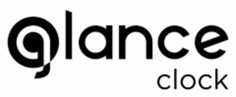 GLANCE CLOCK Logo (USPTO, 13.04.2017)