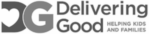 DG DELIVERING GOOD HELPING KIDS AND FAMILIES Logo (USPTO, 05.05.2017)