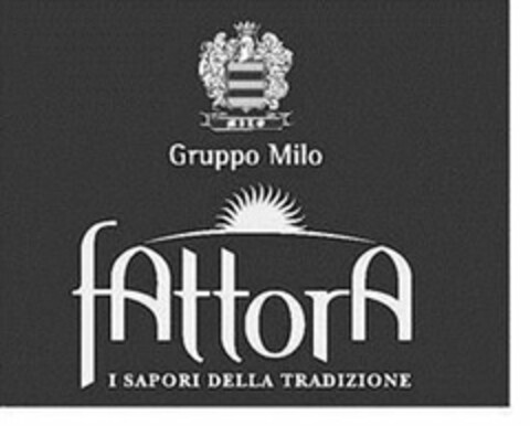 GRUPPO MILO FATTORA I SAPORI DELLA TRADIZIONE Logo (USPTO, 11.05.2017)