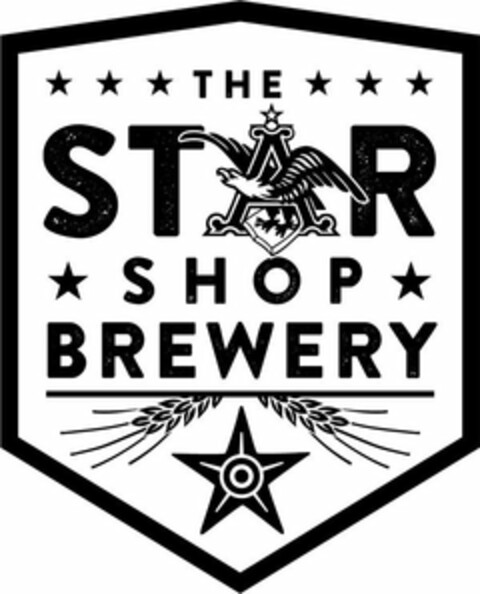 THE STAR SHOP BREWERY Logo (USPTO, 07/24/2017)