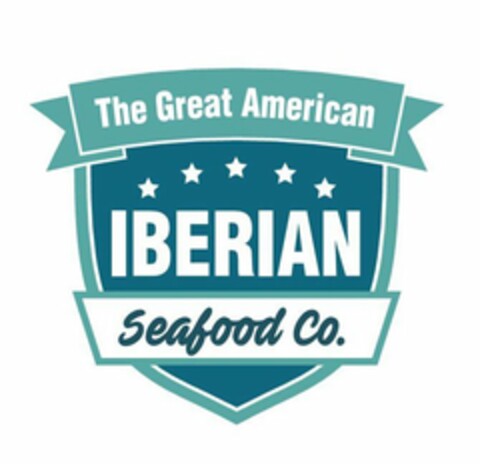 THE GREAT AMERICAN IBERIAN SEAFOOD CO. Logo (USPTO, 18.09.2017)