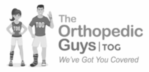 TOG TOG THE ORTHOPEDIC GUYS | TOG WE'VEGOT YOU COVERED Logo (USPTO, 09.03.2018)