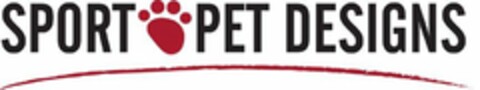 SPORT PET DESIGNS Logo (USPTO, 29.03.2018)