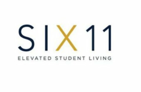 SIX 11 ELEVATED STUDENT LIVING Logo (USPTO, 13.04.2018)