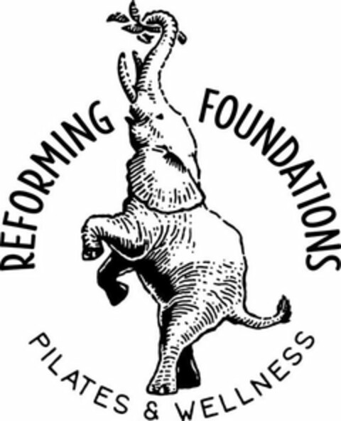 REFORMING FOUNDATIONS PILATES & WELLNESS Logo (USPTO, 15.06.2018)