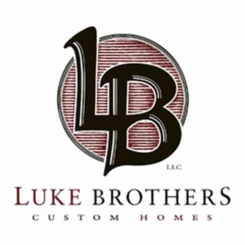 LB LLC LUKE BROTHERS CUSTOM HOMES Logo (USPTO, 17.08.2018)