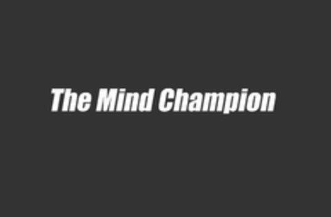 THE MIND CHAMPION Logo (USPTO, 17.10.2018)