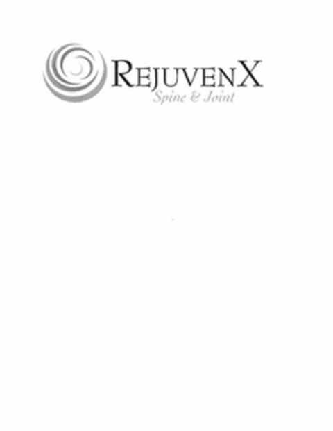 REJUVENX SPINE & JOINT Logo (USPTO, 26.10.2018)