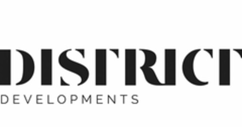 DISTRICT DEVELOPMENTS Logo (USPTO, 14.12.2018)