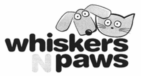 WHISKERS N PAWS Logo (USPTO, 28.01.2019)