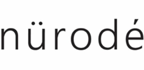 NÜRODÉ Logo (USPTO, 01/31/2019)