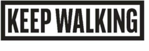 KEEP WALKING Logo (USPTO, 17.06.2019)