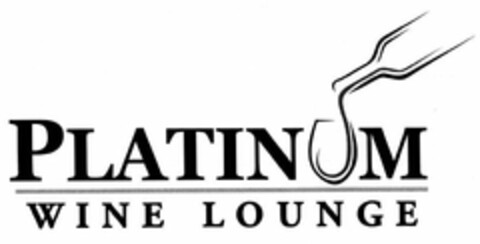 PLATINUM WINE LOUNGE Logo (USPTO, 18.06.2019)