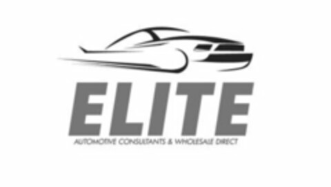 ELITE AUTOMOTIVE CONSULTANTS & WHOLESALE DIRECT Logo (USPTO, 08/21/2019)