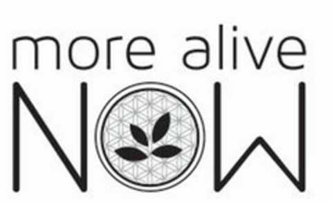 MORE ALIVE NOW Logo (USPTO, 21.08.2019)