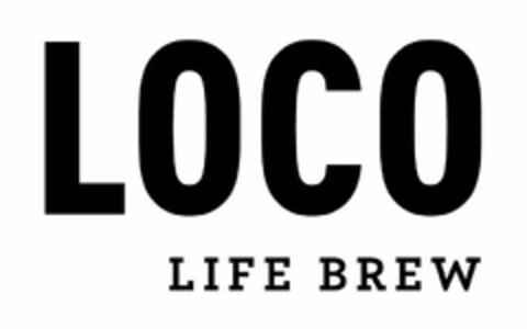 LOCO LIFE BREW Logo (USPTO, 26.08.2019)