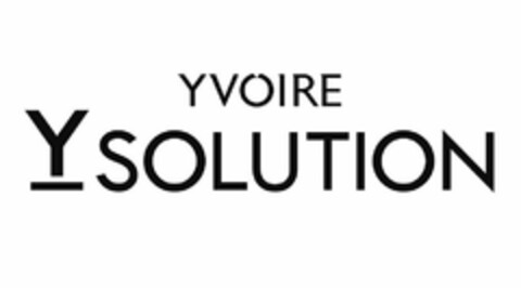 YVOIRE Y SOLUTION Logo (USPTO, 12.11.2019)