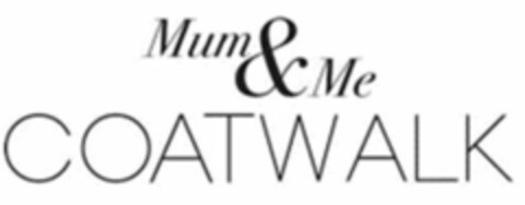 MUM&ME COATWALK Logo (USPTO, 01/20/2020)