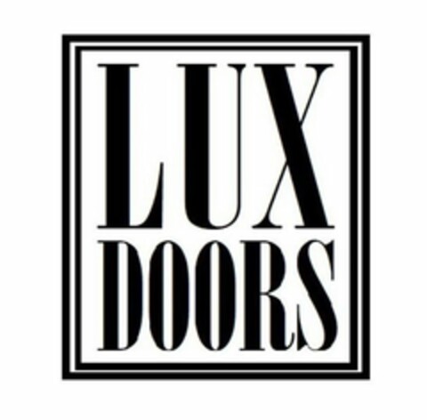 LUX DOORS Logo (USPTO, 15.05.2020)