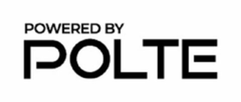 POWERED BY POLTE Logo (USPTO, 26.06.2020)