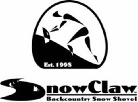 SNOWCLAW BACKCOUNTRY SNOW SHOVEL EST. 1998 Logo (USPTO, 07/24/2020)